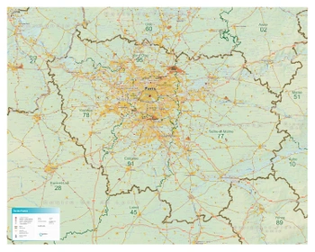 Obraz Cartes Production mapa
