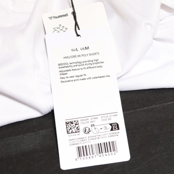 Šortky Hummel 211466 bílé, vel. L