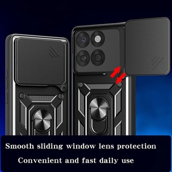 Pouzdro pro Motorola Moto G57 Power/G57/G67 Power, ochranný kryt s nárazuvzdorným krytem objektivu,