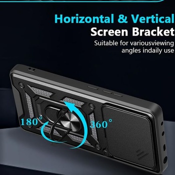 Pouzdro pro Motorola Moto G57 Power/G57/G67 Power, ochranný kryt s nárazuvzdorným krytem objektivu,