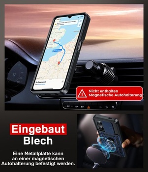 Ochranné puzdro LeYi pre Xiaomi Redmi A5 4G [2 ochranné sklenené fólie], vojenské ochranné