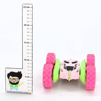 MidiVix auto na diaľkové ovládanie, 2,4 GHz obojstranné 360 ° otočné RC crawler s svetlometmi a svetlami