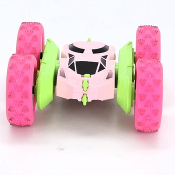 MidiVix auto na diaľkové ovládanie, 2,4 GHz obojstranné 360 ° otočné RC crawler s svetlometmi a svetlami