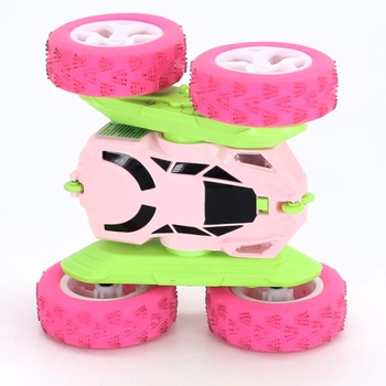 MidiVix auto na diaľkové ovládanie, 2,4 GHz obojstranné 360 ° otočné RC crawler s svetlometmi a svetlami