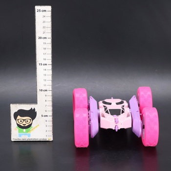 MidiVix auto na diaľkové ovládanie, 2,4 GHz obojstranné 360 ° otočné RC pásové vozidlo so svetlometmi a
