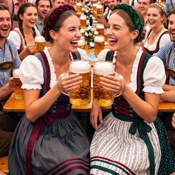 Pletená tradičná čelenka pre ženy, doplnky na Oktoberfest, ozdoby do vlasov
