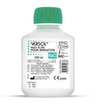 VERSOL® NaCl 0,9 % – 500 ml Izotonický fyziologický roztok…