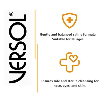 VERSOL® NaCl 0,9 % – 500 ml Izotonický fyziologický roztok – Jemný roztok pre nosový výplach,