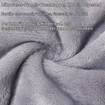 PHOGARY Mikrovláknové flanelové umývacie žinky, žinky na tvár, nadýchané kúpeľové žinky pre bábätká