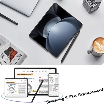 Náhradný stylus pre Samsung Galaxy Z Fold7/Fold6/Fold5 Edition, tenký stylus s kovovým puzdrom,