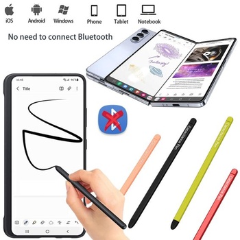 Náhradní stylus pro Samsung Galaxy Z Fold7/Fold6/Fold5 Edition, tenký stylus s kovovým pouzdrem,