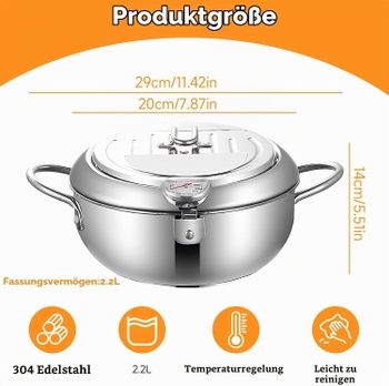 Fritovací hrnec Qivine japonský indukční
