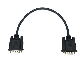 CERRXIAN VGA SVGA 15-pinový HD15 adaptér samec-samec, kábel pre video monitor pre PC, notebook, TV,