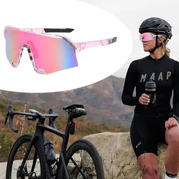 Okuliare pre rýchle tempo, športové slnečné okuliare pre mužov, vetruodolné cyklistické okuliare sa