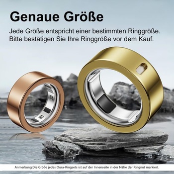 5 krytov prsteňov pre Oura Ring Gen 4/Gen 3 Horizon/Heritage ochranné puzdro zlaté*3 + ružové
