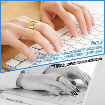 5 krytů prstenů pro Oura Ring Gen 4/Gen 3 Horizon/Heritage ochranné pouzdro zlaté*3 + růžové
