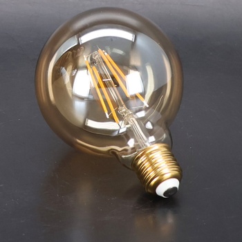 EXTRASTAR Edison vintage žárovka, G95 E27 LED žárovka, průměr 95 mm, 4 W nahrazuje 40 W žárovku,