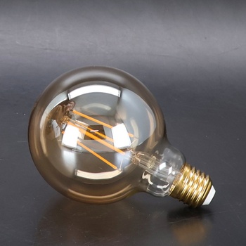 EXTRASTAR Edison vintage žárovka, G95 E27 LED žárovka, průměr 95 mm, 4 W nahrazuje 40 W žárovku,