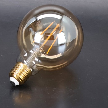 EXTRASTAR Edison vintage žárovka, G95 E27 LED žárovka, průměr 95 mm, 4 W nahrazuje 40 W žárovku,