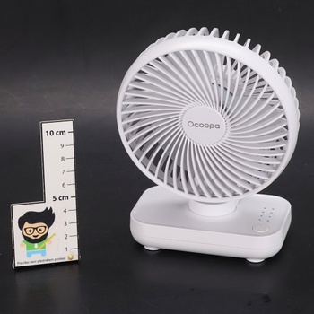 Stolný ventilátor Ocoopa D606 biely