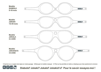 Unisex detské slnečné okuliare Ki ET LA Diabola UV, jedna veľkosť (0-18 mesiacov), ružové