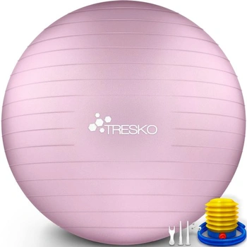 TRESKO® Cvičebná lopta bez BPA vrátane vzduchovej pumpy |…
