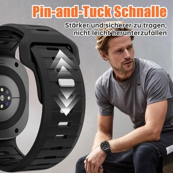 Kompatibilný s Samsung Galaxy Watch Ultra 2/Ultra Band 47mm čierna/sivá