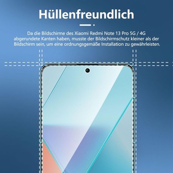 NOVINKA - balenie 3 ochranných fólií na displej pre Xiaomi Redmi Note 13 Pre 5G/4G (nie je