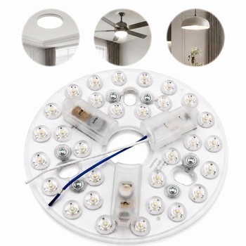 Súprava na dodatočnú montáž 5,3-palcového LED stropného ventilátora 15W pre stropné svietidlo