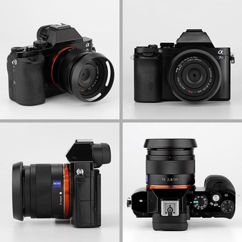 Sluneční clona Haoge LH-SE1 pro fotoaparát Sony RX1 RX1R RX1R II M2 III m3, pro objektivy Sony 55mm