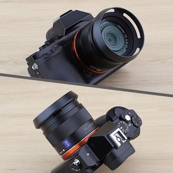 Sluneční clona Haoge LH-SE1 pro fotoaparát Sony RX1 RX1R RX1R II M2 III m3, pro objektivy Sony 55mm
