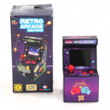 Retro konzola n - 8-bitový arkádový automat v 2,5 palcoch - Perfektná retro herná konzola pre hernú