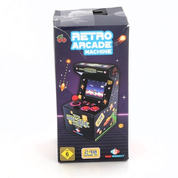 Retro konzola n - 8-bitový arkádový automat v 2,5 palcoch - Perfektná retro herná konzola pre hernú