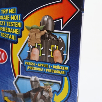 Star Wars: Mandalorian a Grogu: Bounty Hunter Blaster, akční figurka (28 cm) se zvukovými efekty,