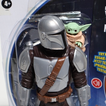 Star Wars: Mandalorian a Grogu: Bounty Hunter Blaster, akční figurka (28 cm) se zvukovými efekty,