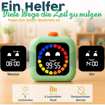 Digitální časovač VISSE TimeBuddy zelený