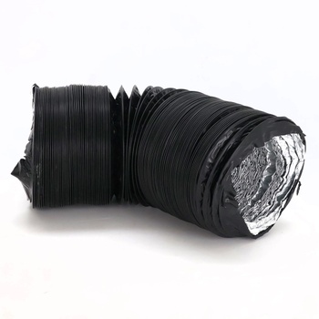 Výfuková trubka Hon&Guan ø150mm, 5m PVC hliníková hadice se 2 hadicovými svorkami pro přenosnou