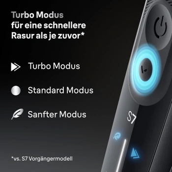 Holící strojek Braun Series 7, černý