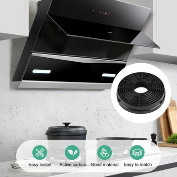 Uhlíkový filtr kompatibilní s digestořemi Lamona HJA2480 HJA2908 LAM2401, odsávací ventilátor,