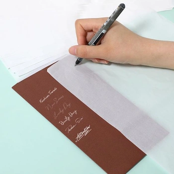 KALIONE 50 kusov kopírovacieho papiera bielej farby, grafitový pauzovací papier A4, transferový papier na