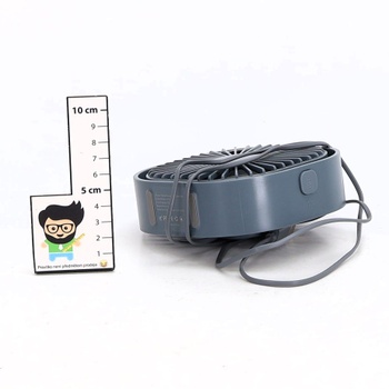 USB stolní ventilátor Benpen šedý