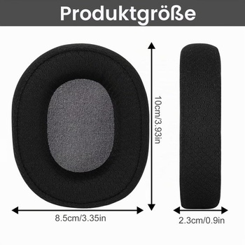 Náhradné náušníky Yizhet pre SteelSeries Arctis 7/9/5/3/1 (nepasujú na Nova) Mesh Fabric-A