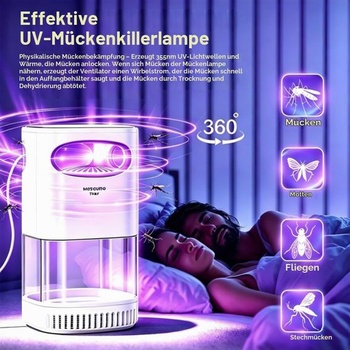Elektrický lapač hmyzu, lampa proti komárům, USB lapač proti komárům, lapač na muchy vhodný do