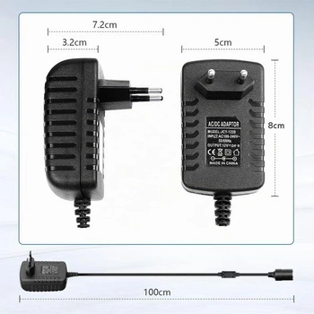 12V 2A adaptér do auta do zásuvky Univerzální napájecí zdroj 230V na 12V adaptér do zapalovače