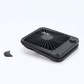 Stolný ventilátor Dealswin LED mini čierna2