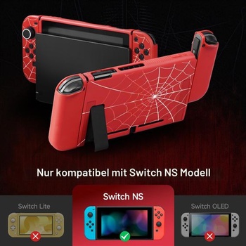 Ochranné puzdro JINGDU kompatibilné so Switch 2017, TPU puzdro pre konzolu Switch a rukoväť