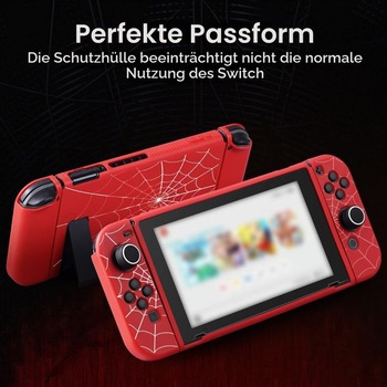 Ochranné puzdro JINGDU kompatibilné so Switch 2017, TPU puzdro pre konzolu Switch a rukoväť