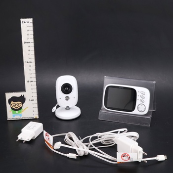 Detská opatrovateľka GHB, 3,2 palcová detská opatrovateľka, video LCD, farebný dohľad nad deťmi, 2,4 GHz,