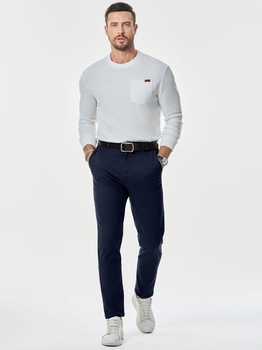 Pánske chino nohavice JMIERR z bavlny XXL