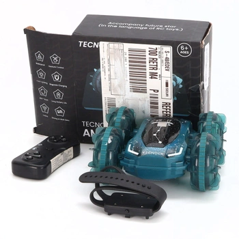 Tecnock obojživelné auto na diaľkové ovládanie, RC auto s pohonom 4x4 a magnetickým nabíjaním, doba